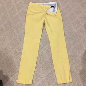 Yellow dress pants